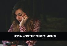 Does WhatsApp Use Your Real Number