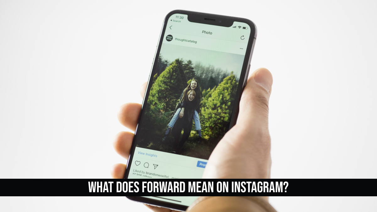 What Does Forward Mean on Instagram