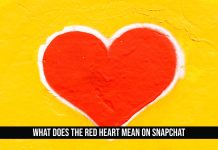 What Does The Red Heart Mean on Snapchat