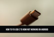 usb c to hdmi not working android