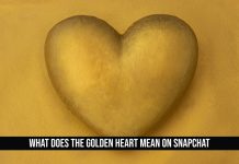 What Does the Golden Heart Mean on Snapchat