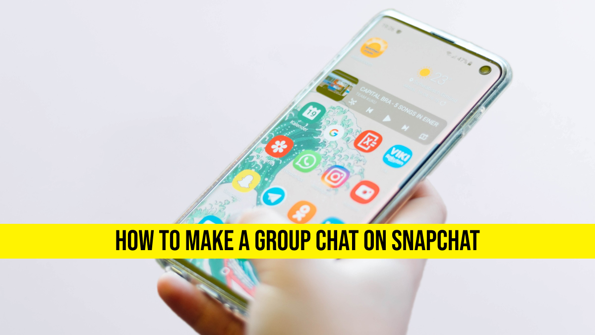 How To Make a Group Chat on Snapchat