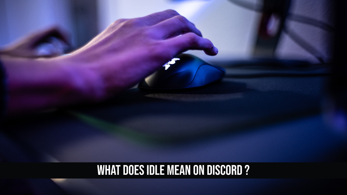what does idle mean on discord