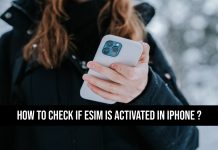 How To Check If eSIM is Activated in iPhone